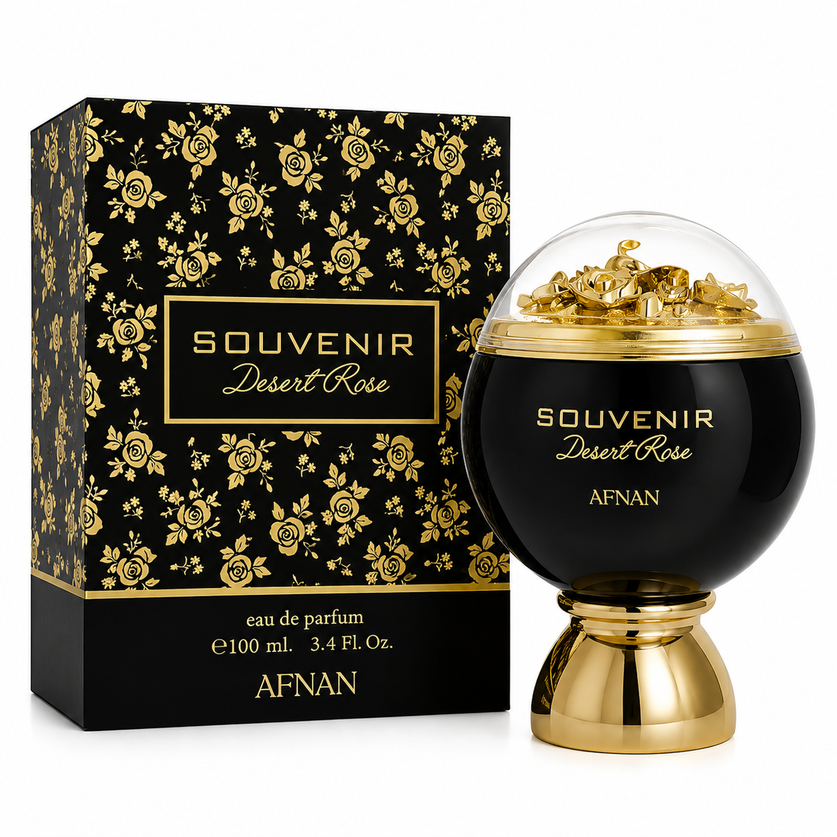 AFNAN SOUVENIR DESERT ROSE 3.4OZ EDP